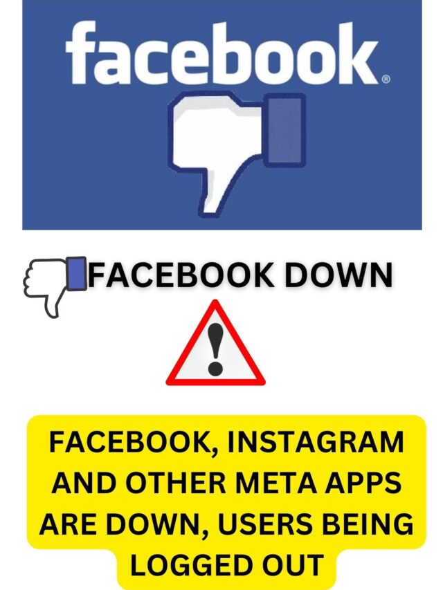 Meta’s Facebook, Instagram down