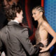 Tom Holland and Zendaya on premiere of spider man