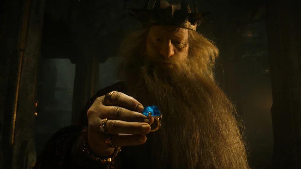 Peter Mullan as King Durin III in the 'Lord of the Rings: Rings of Power' Season 2 trailer