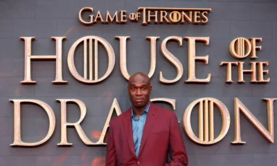 Steve Toussaint at the 2022 London premiere of 'House of the Dragon.