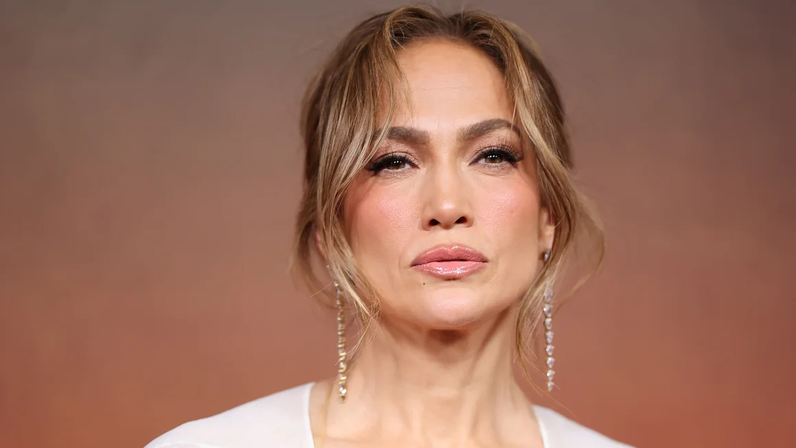 Jennifer Lopez on May 21 at a press event in Mexico