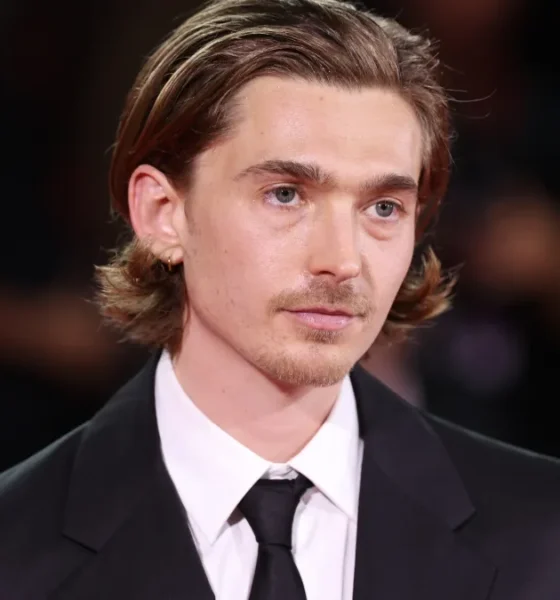 ustin Abrams attends the 'Wolfs' red carpet during the 81st Venice International Film FestivalGetty Images