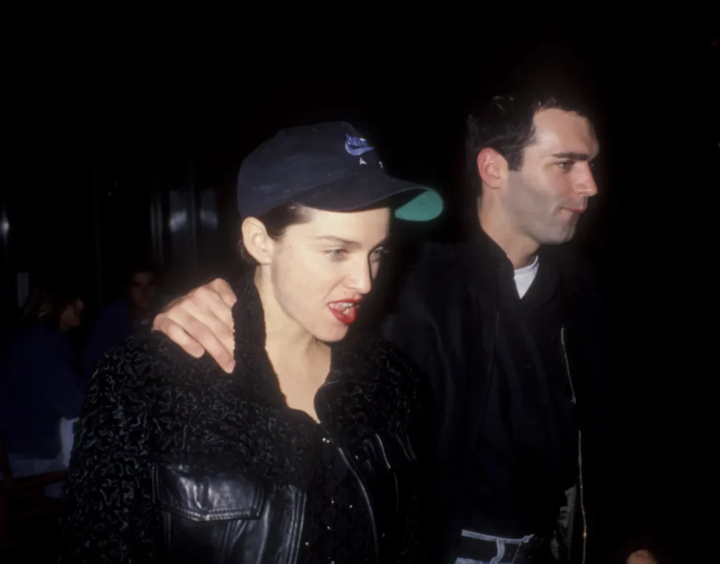 Madonna and Christopher Ciccone in 1989.