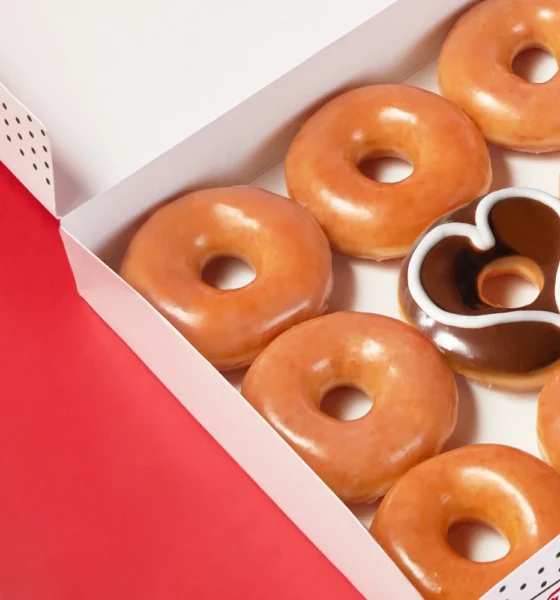 Krispy Kreme Gives Free Doughnuts for World Kindness Day.