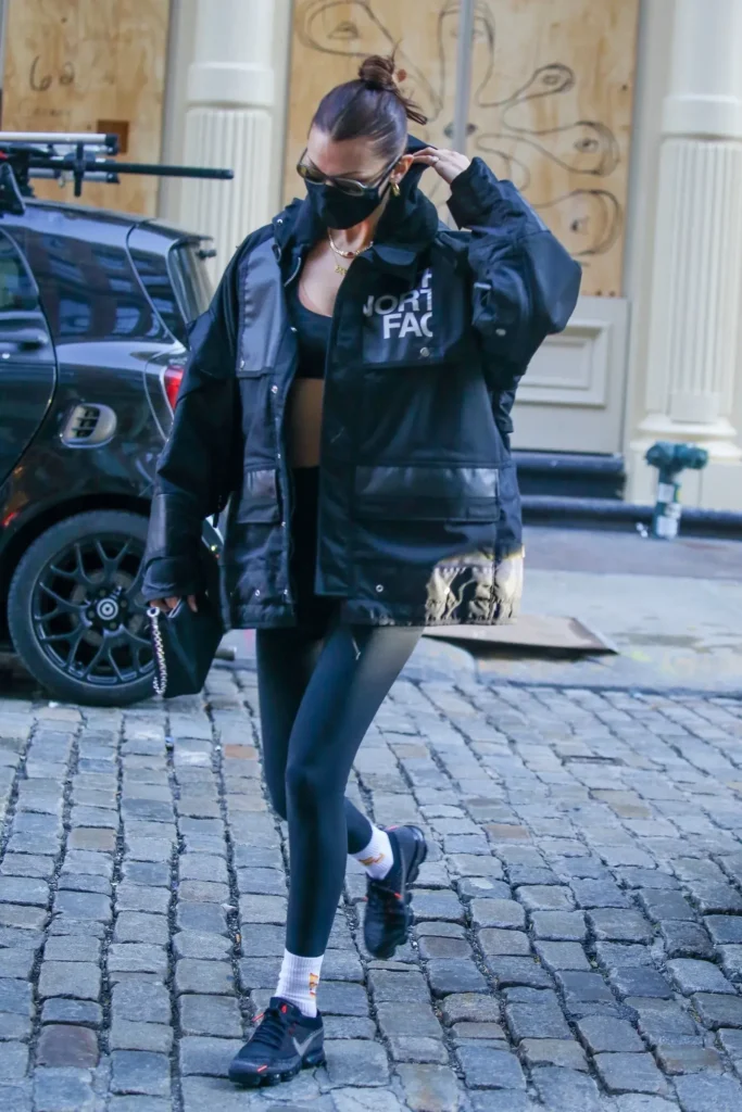 Bella Hadid Winter Style Fashion Meets Function