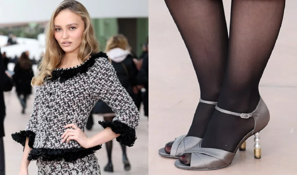 Lily-Rose Depp & Vanessa Paradis Shine at Chanel Couture