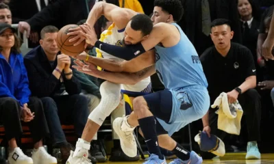 Warriors Beat Grizzlie Clinch Playoff Spot with Butler Curry