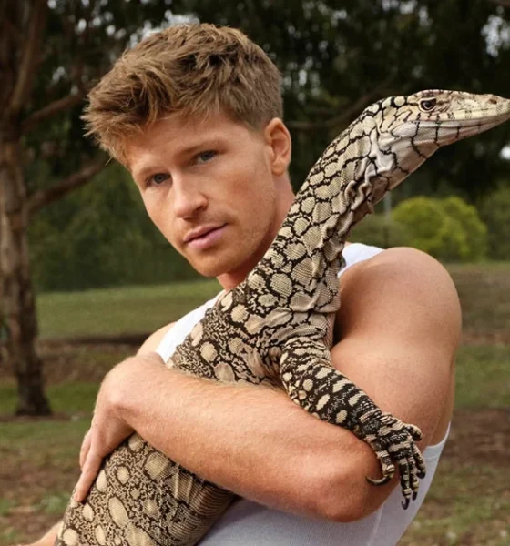 Robert Irwin Stuns in Reptile-Themed Underwear Campaign